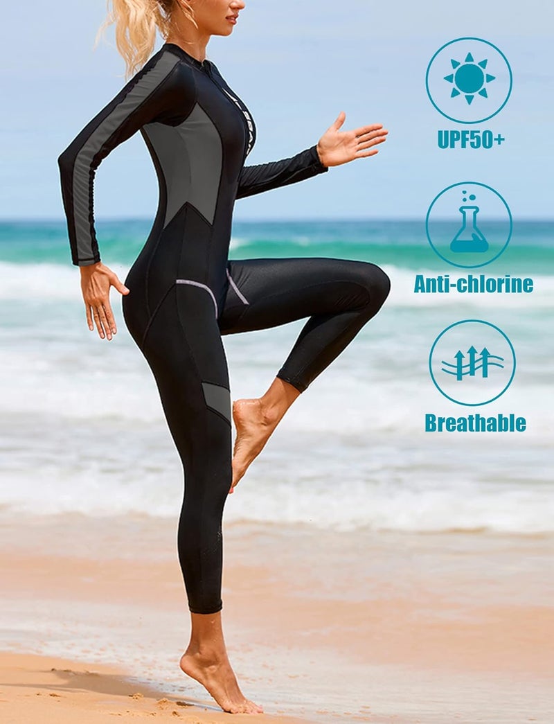 Aivtalk Women's Dive Skins Sun Protection Swimsuit Quick Dry Surfing Diving Suit for Summer 2023 XS-XL - Image 3
